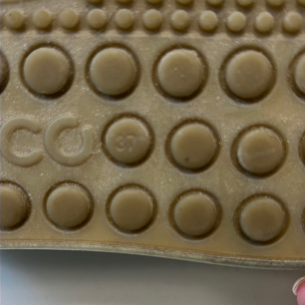 Ecco Taupe Leather Lace-Up Sneakers - Picture 3 of 3
